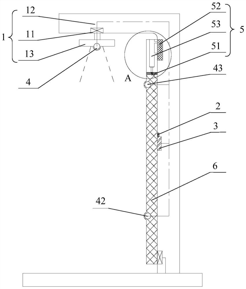Shower equipment, shower control method and water heater