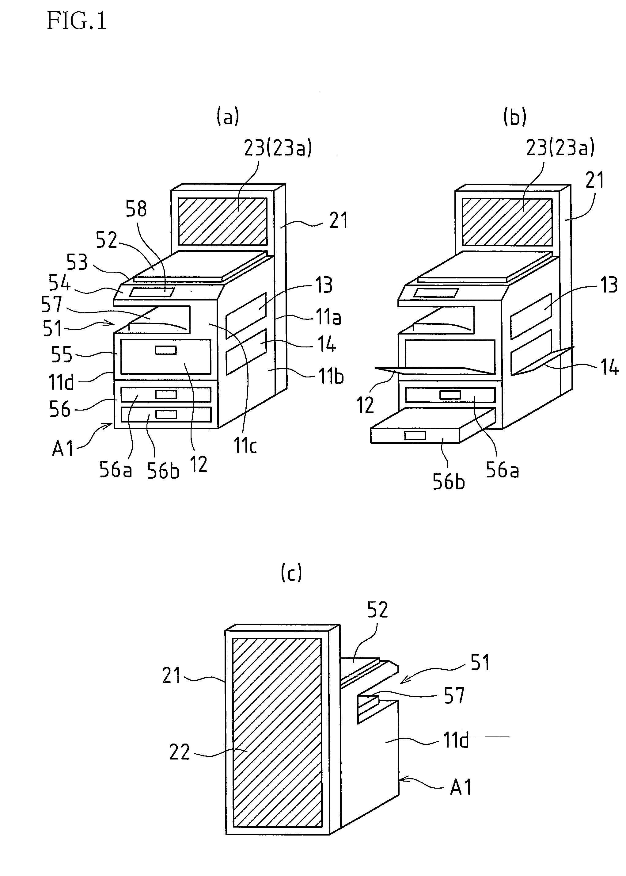 Display-integrated image forming apparatus, image display system, and image display method