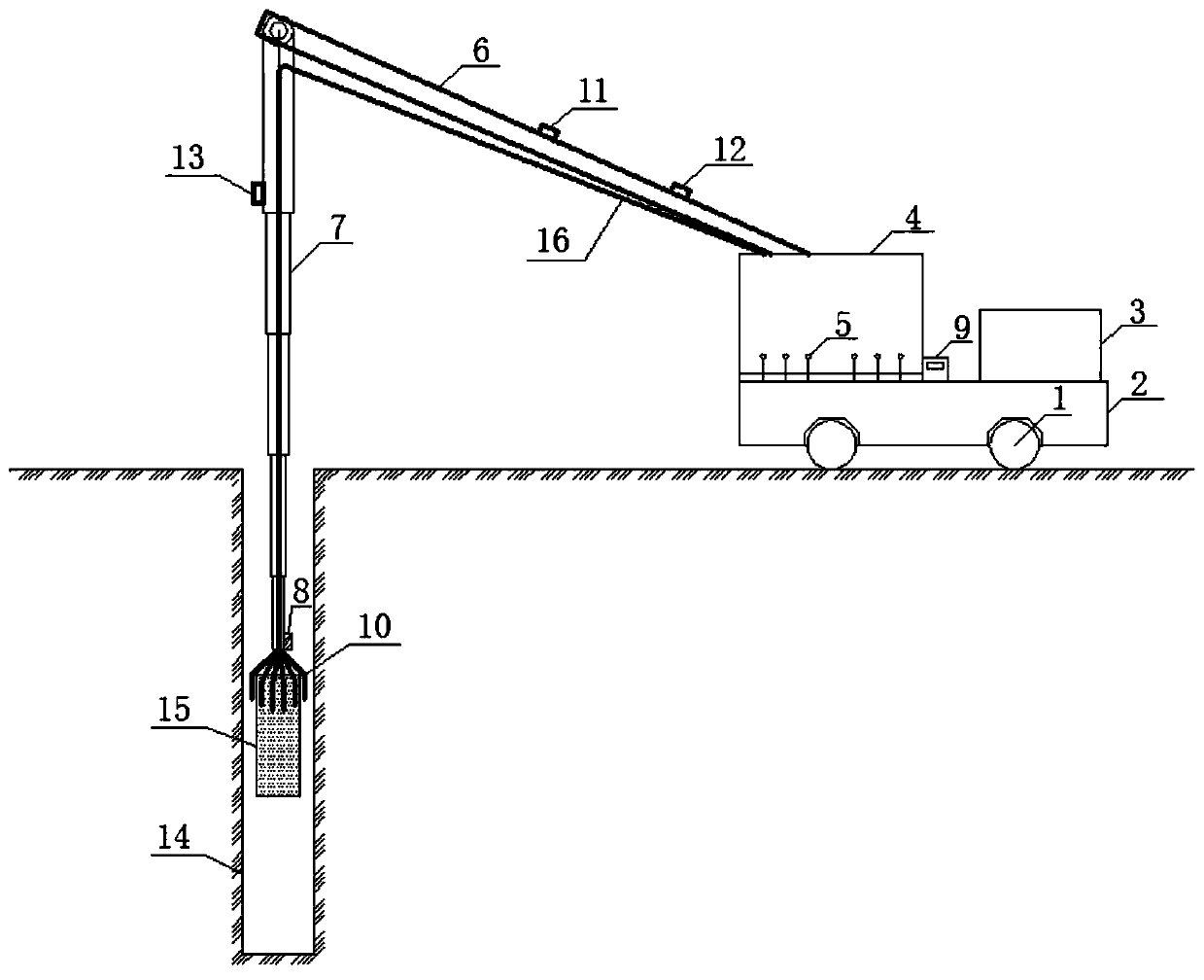 Mechanized continuous charge system for surface blasting