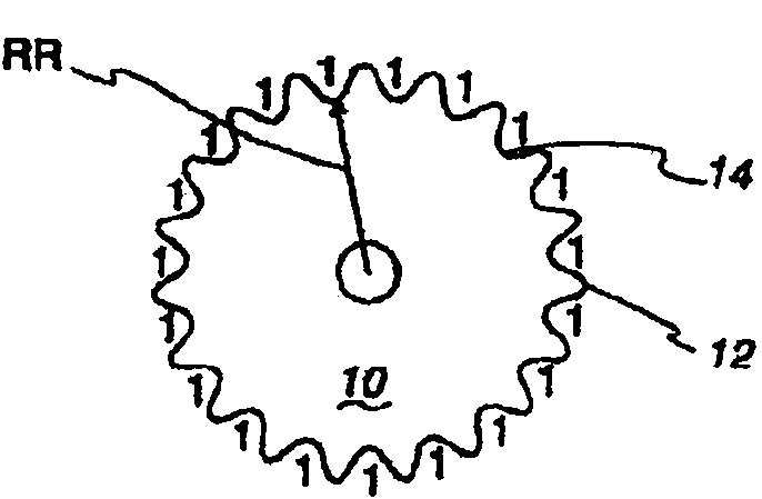 Multiple tension reducing sprockets in a chain and sprocket system