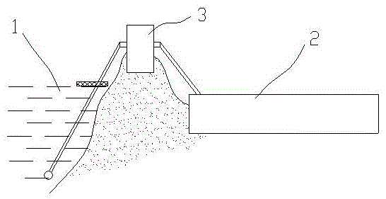 Aestivation pond aestivation system for sturgeons in southern land