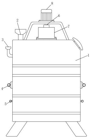 A cosmetic rose essential oil extraction raw material pretreatment system