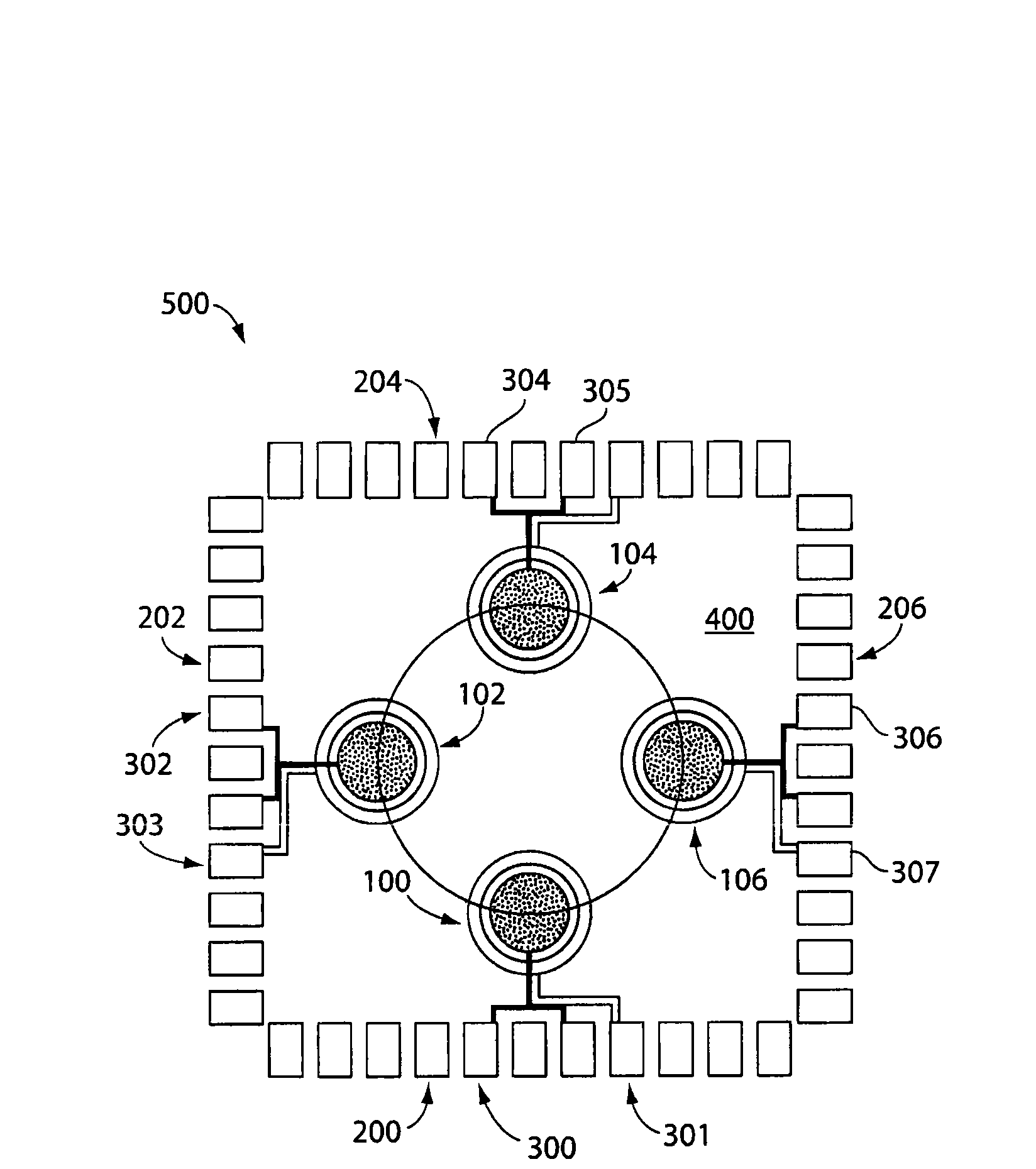 Electrochemical sensor with interdigitated microelectrodes and conductive polymer