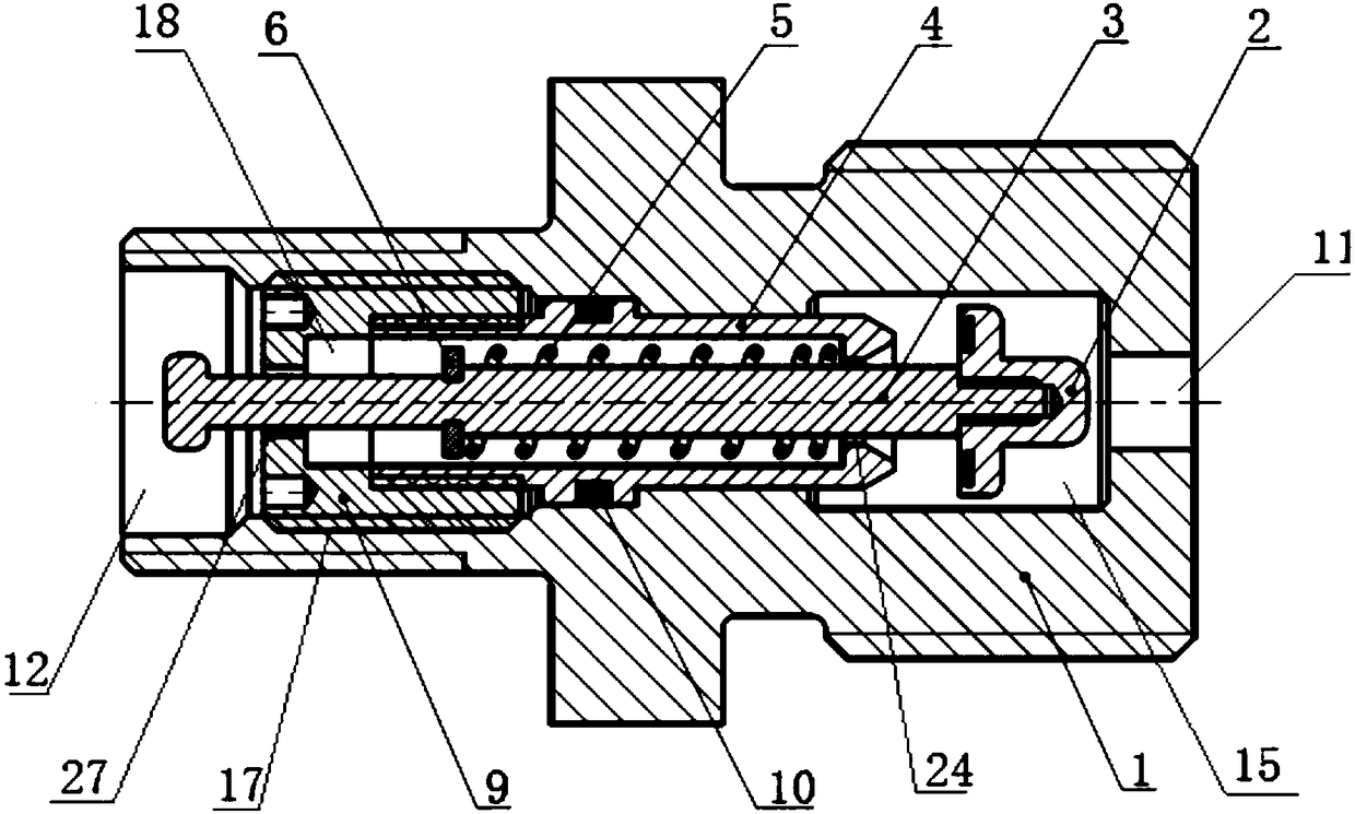 Priming valve