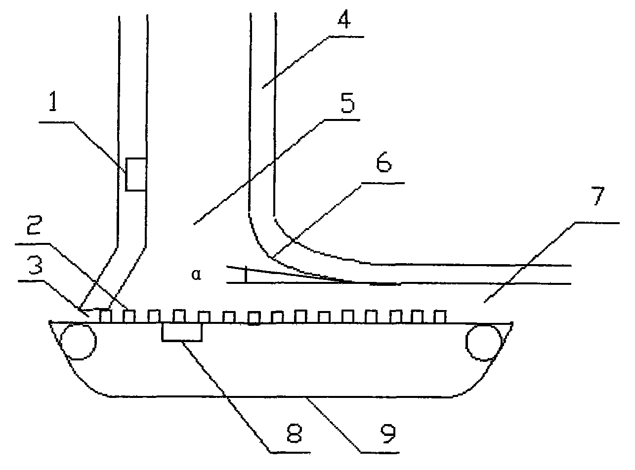 Vinegar-dreg (or vinasse)-burning hearth structure of fluidized-bed boiler