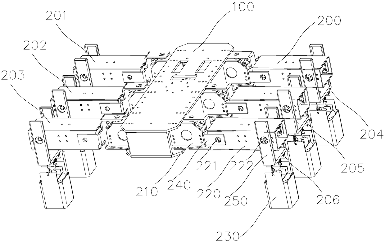 A pipe crawling robot