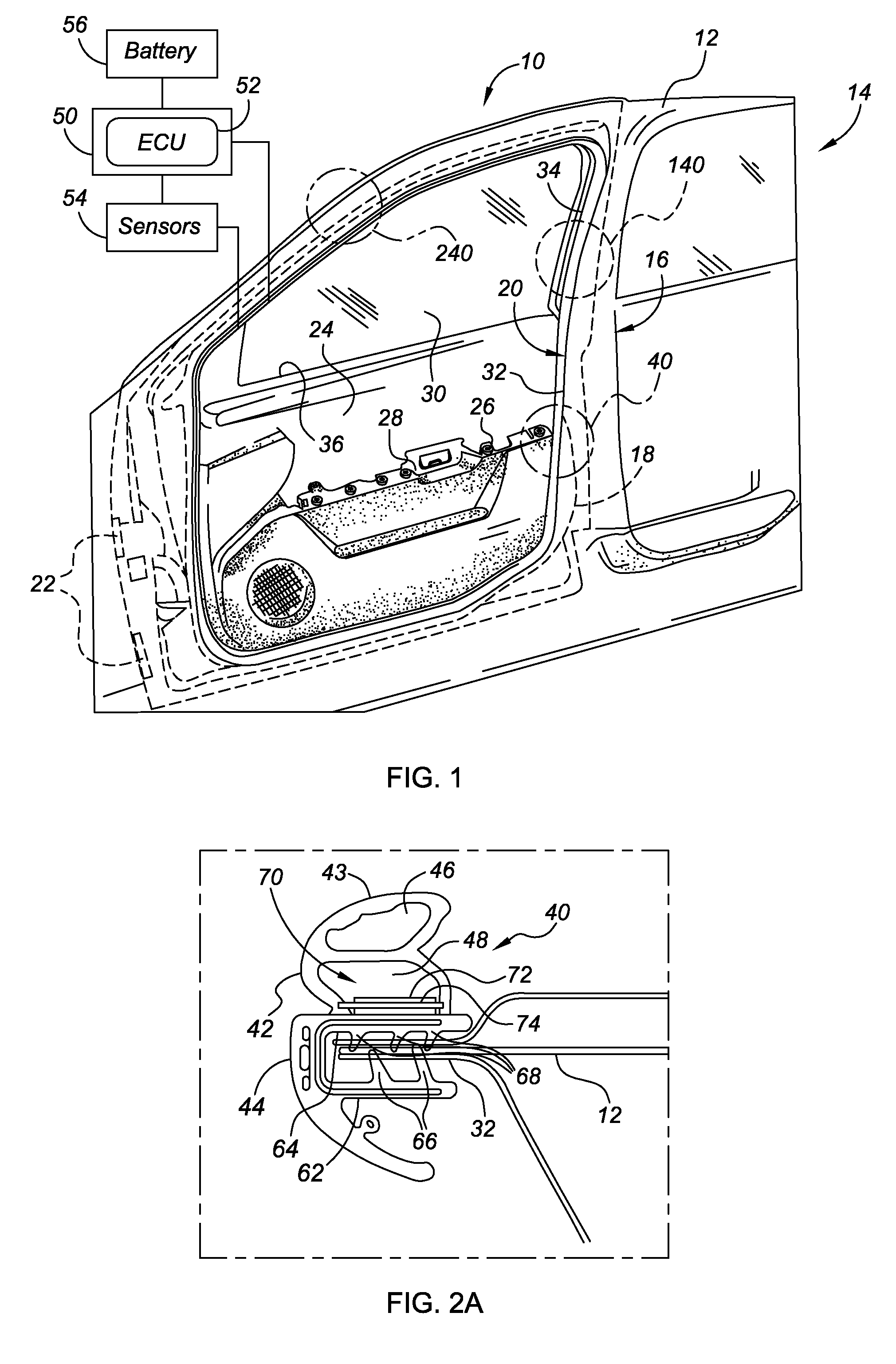 Vehicle closure assembly with shape memory polymer seal