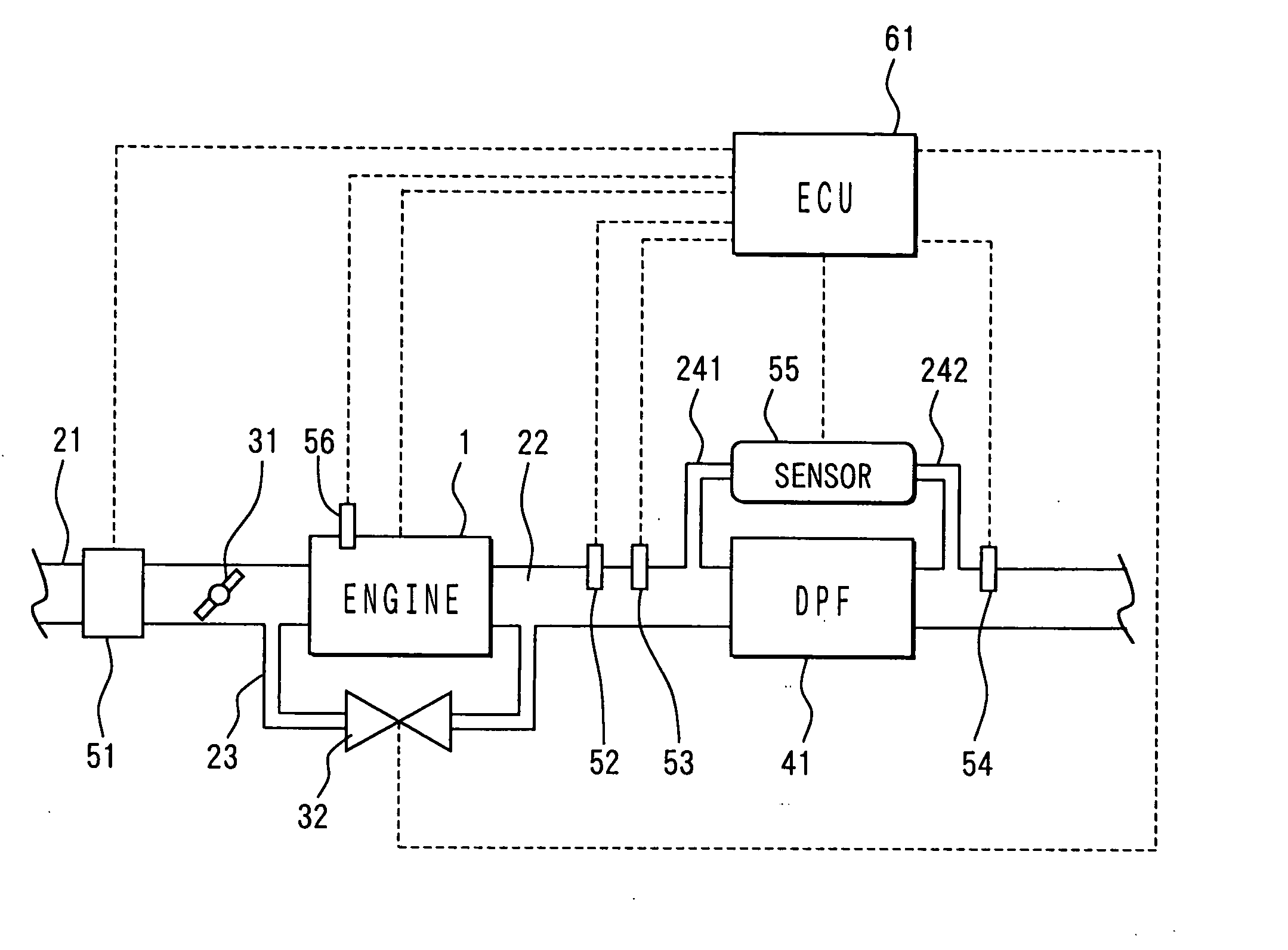 Exhaust gas cleaning device for internal combustion engine
