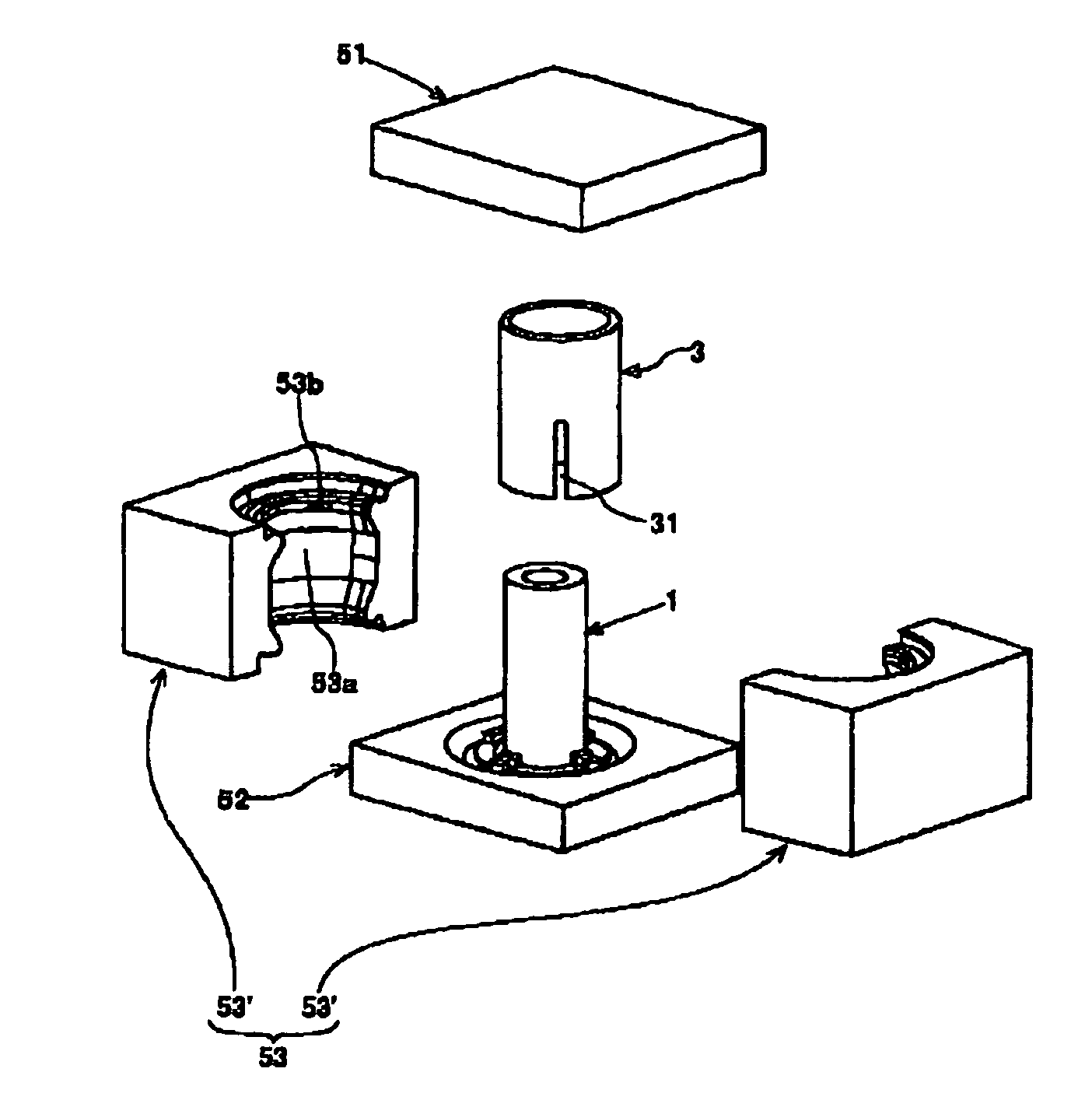 Method of manufacturing a vibration damping bushing