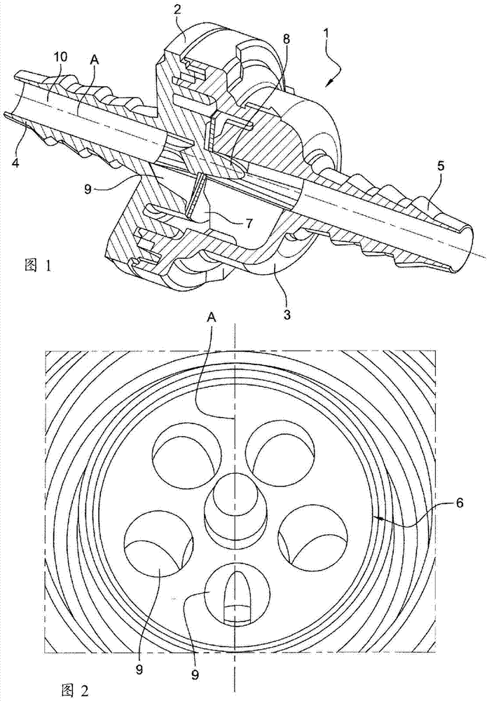 Check valve with flexible membrane