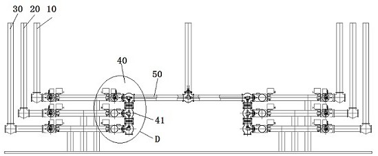Busbar system and its spare busbar connection device