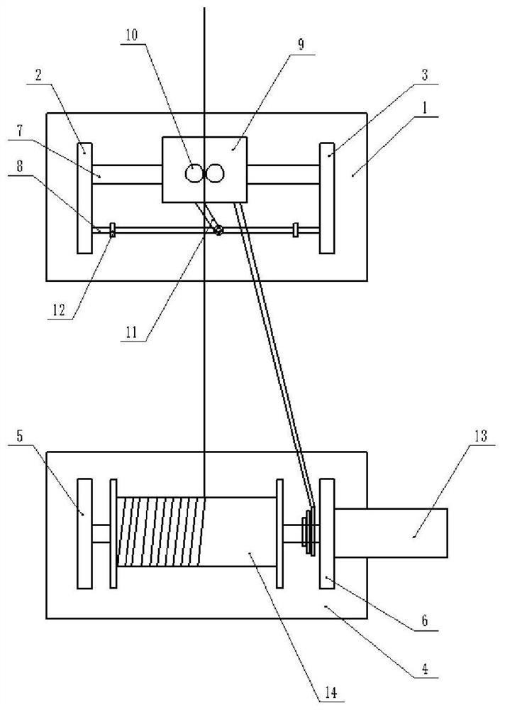 Wire arrangement device for reinforcing steel bars