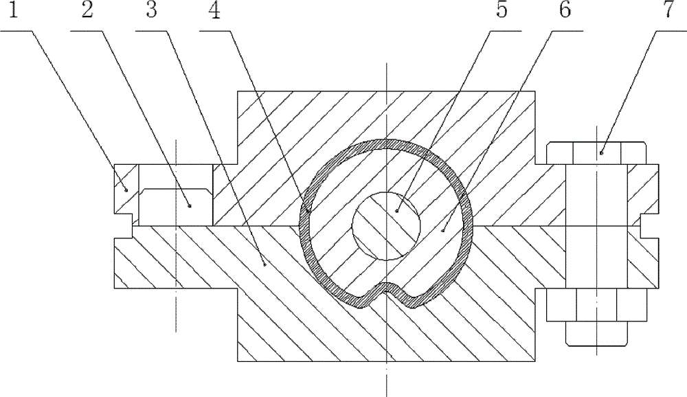 Method for forming carbon fiber pipe and die thereof