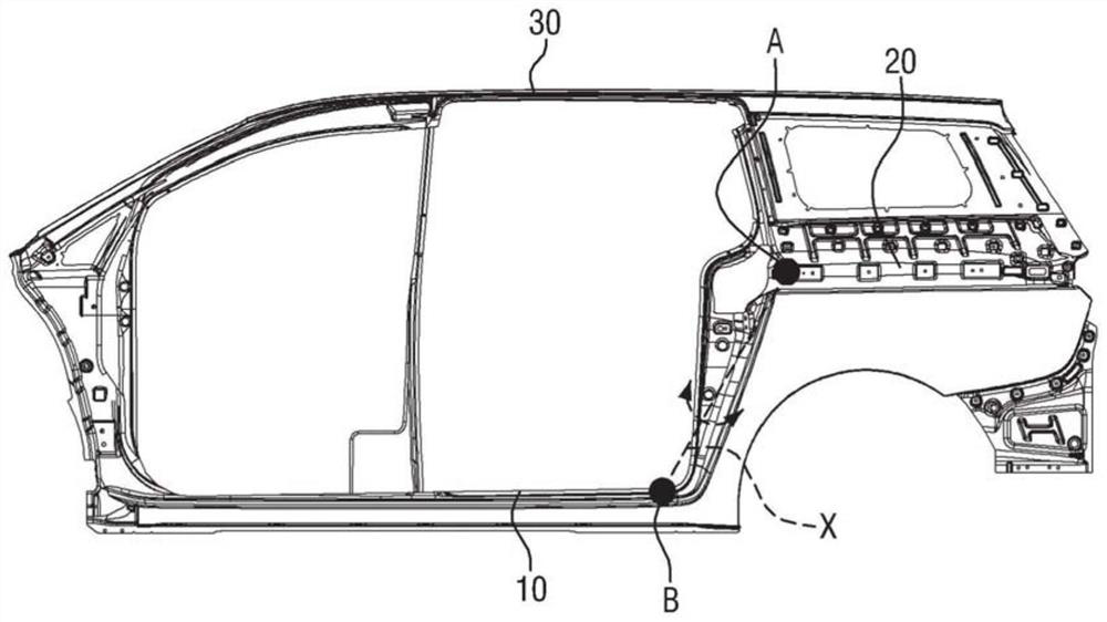 Double lower rail structure of opposed type sliding doors