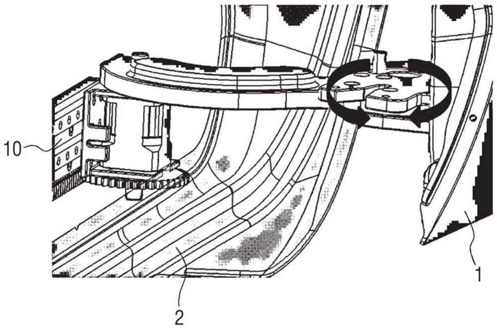 Double lower rail structure of opposed type sliding doors