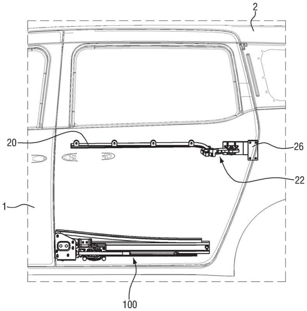 Double lower rail structure of opposed type sliding doors