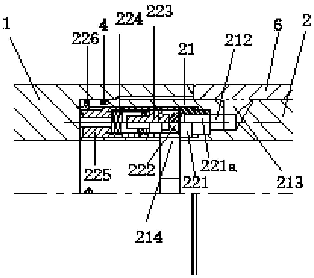 One-way device for water injection and gas injection