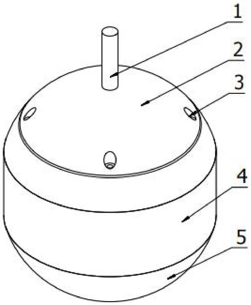 A liquid metal-based hot-melt drill bit for vertical drilling of polar grain snow layers