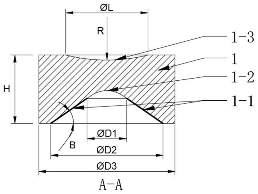 Reflection-type concave conical mirror panoramic camera device suitable for deep hole observation of rock mass structure