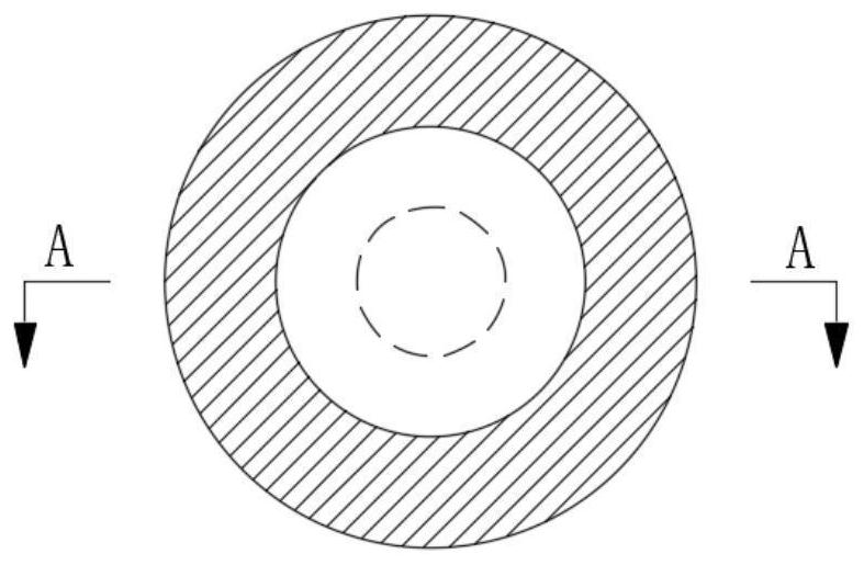 Reflection-type concave conical mirror panoramic camera device suitable for deep hole observation of rock mass structure