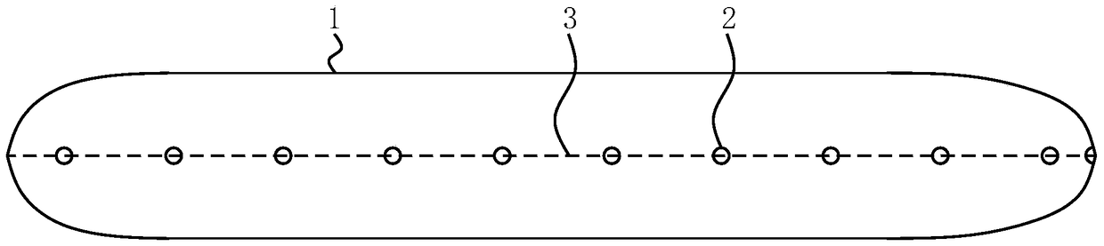 An artificial side line pressure detection method