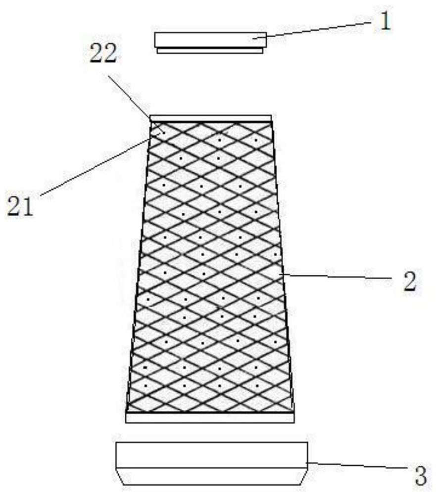 Explant type hydroponic flowerpot and preparation method thereof