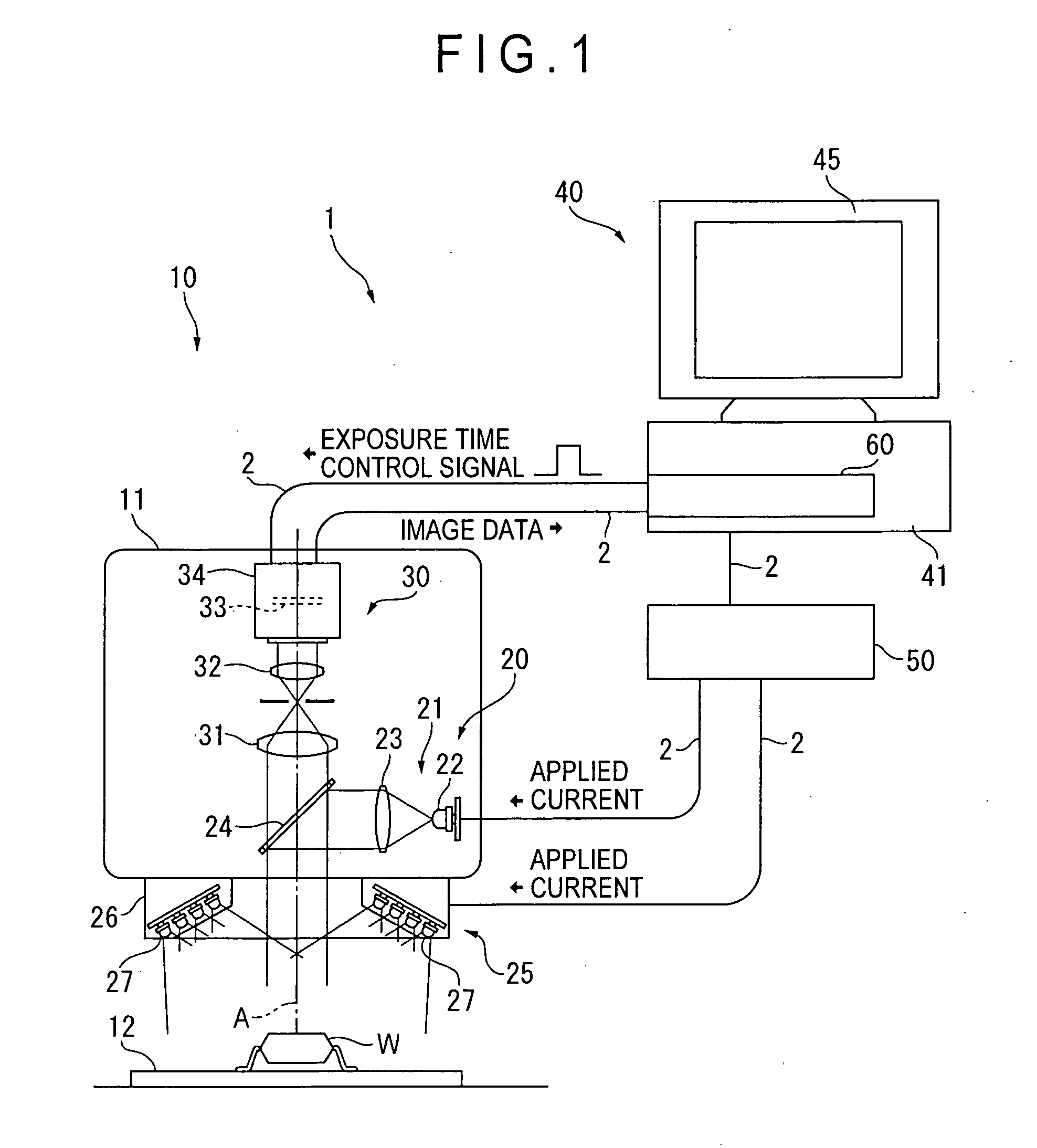 Image measuring method and image measuring device