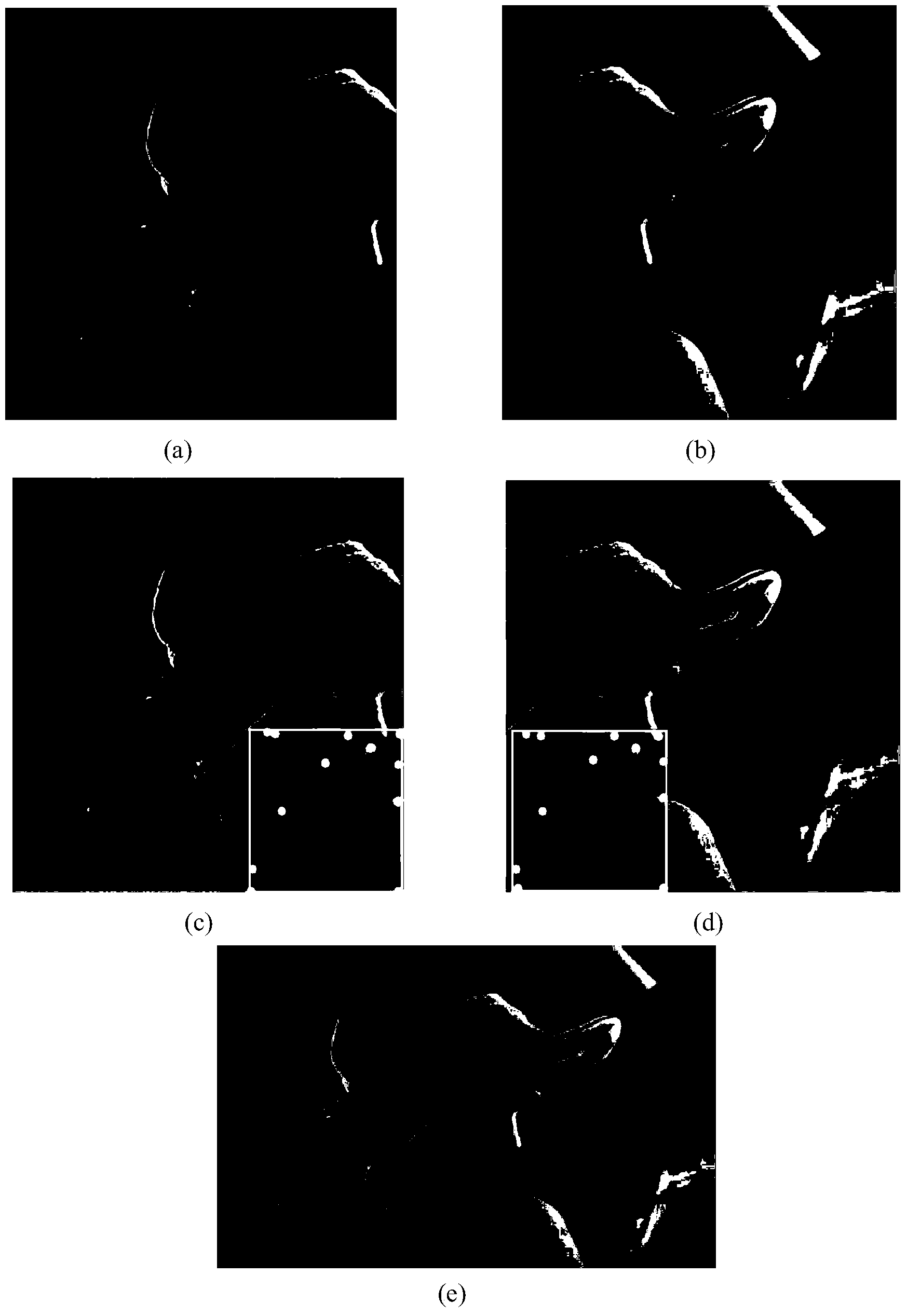 Image registration method based on mutual information and Harris corner point detection