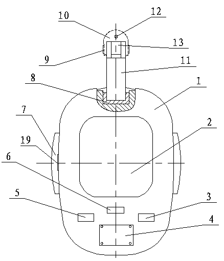 Household portable blood glucose detector and detection method