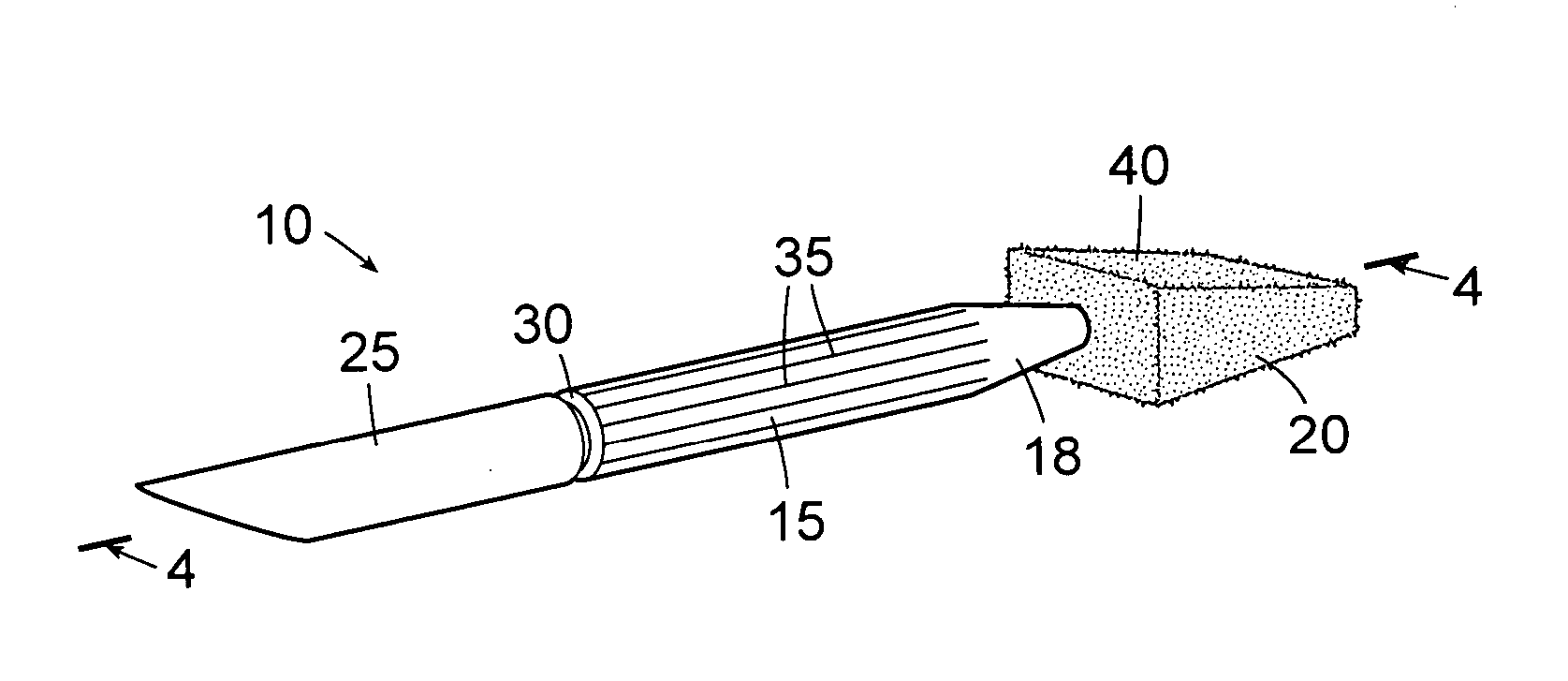 Applicator for cleaning teeth