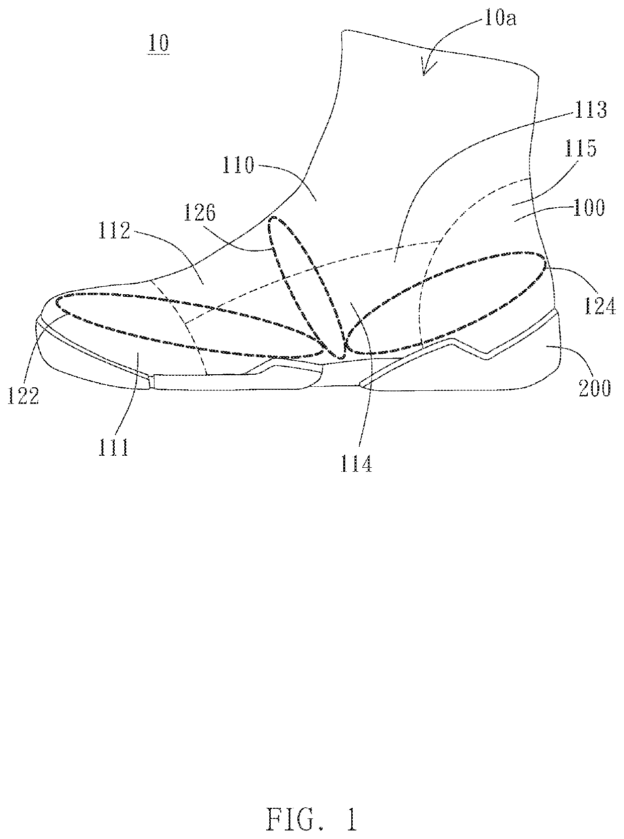 Footwear Article and Knitted Shoe Upper and Manufacturing Method Thereof