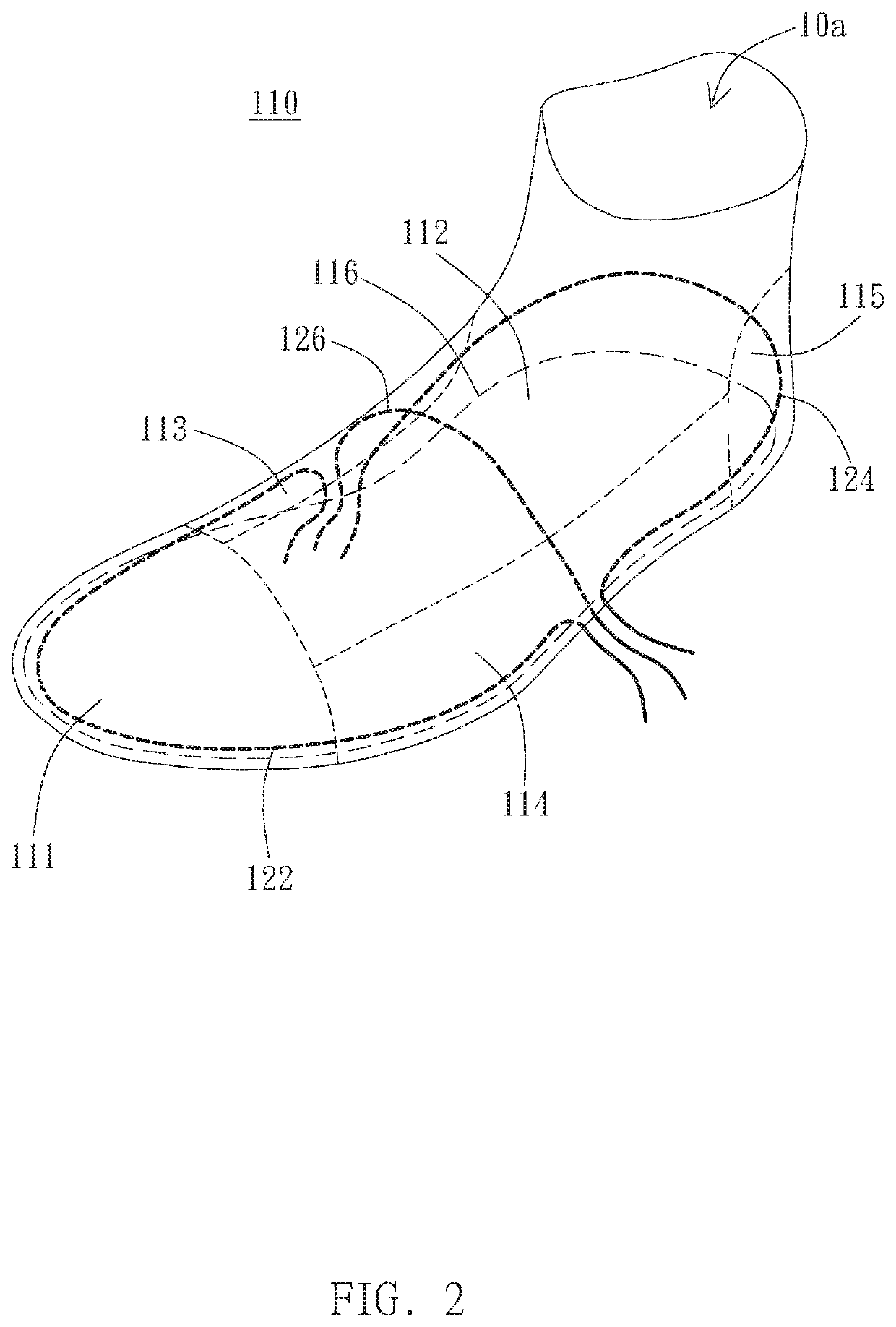 Footwear Article and Knitted Shoe Upper and Manufacturing Method Thereof