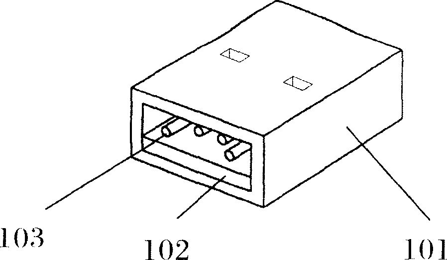 USB connector plug
