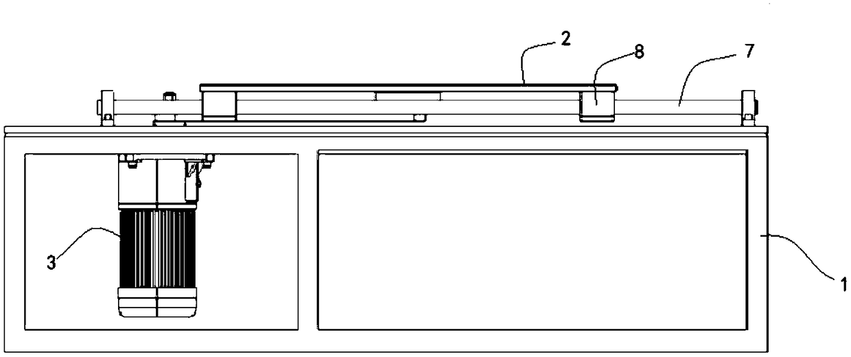 Oil tank testing device