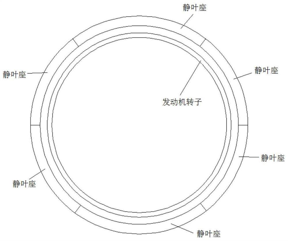 Nuclear power generator stationary blade seat disassembling and assembling tool and method