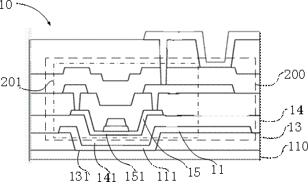 Array substrate, display panel and preparation method of array substrate
