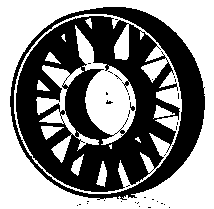 An air inflation free tire structure