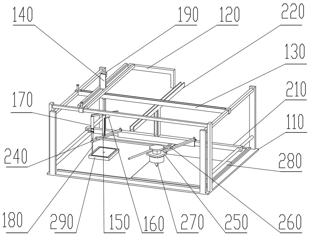 Cutting device for thermal insulation integrated prefabricated wall and operation method