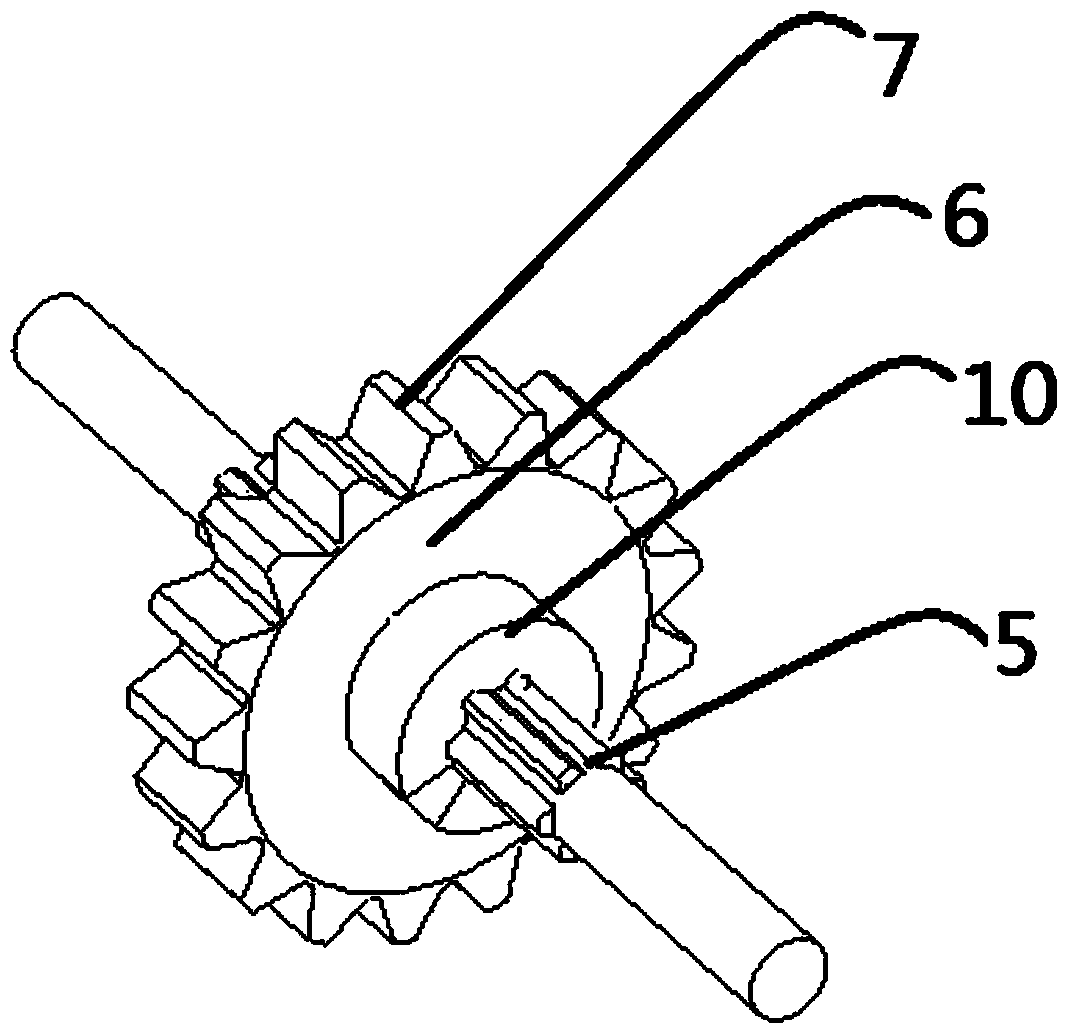 A combined gear oil stirring experimental device and method thereof