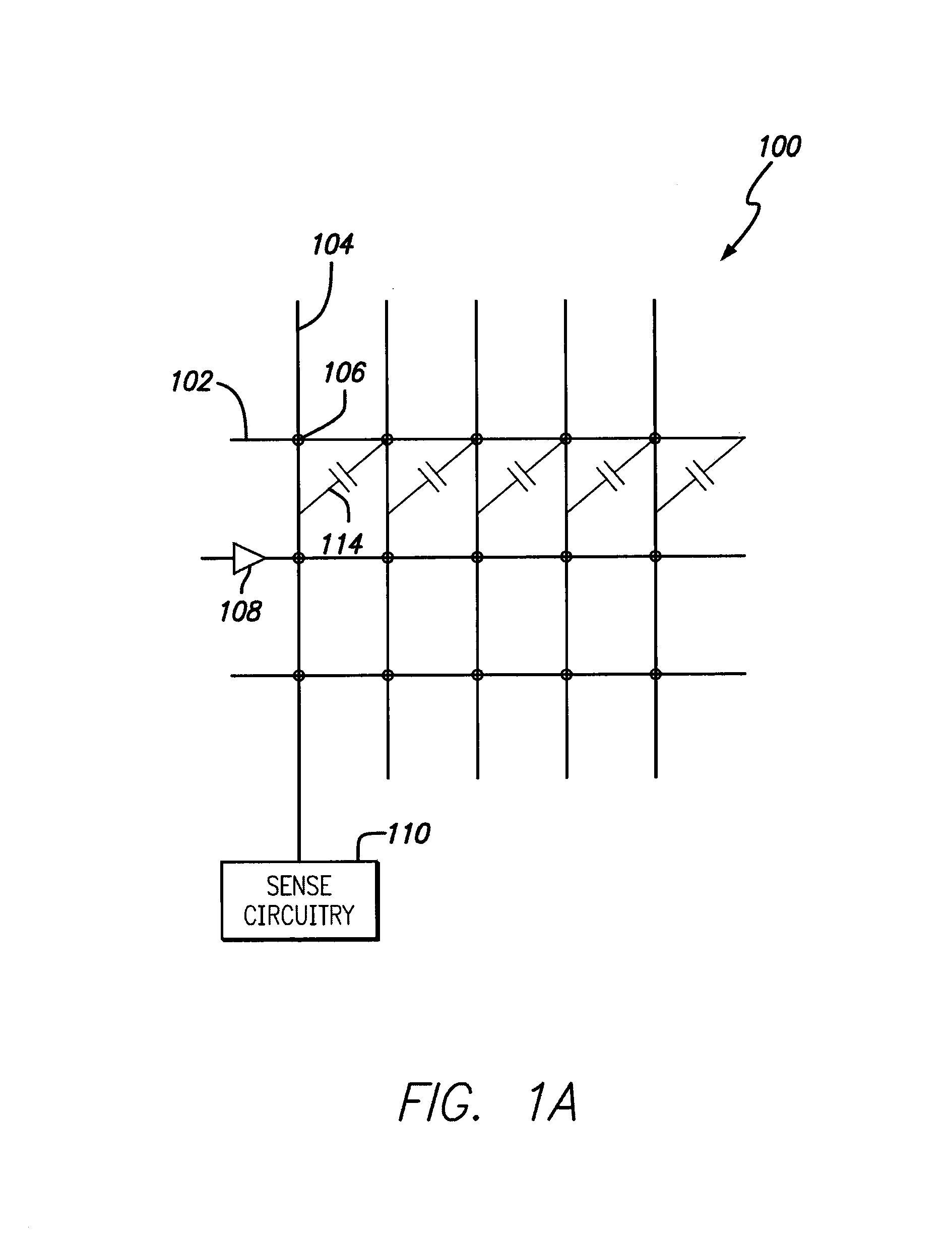 Capacitance touch near-field-far field switching