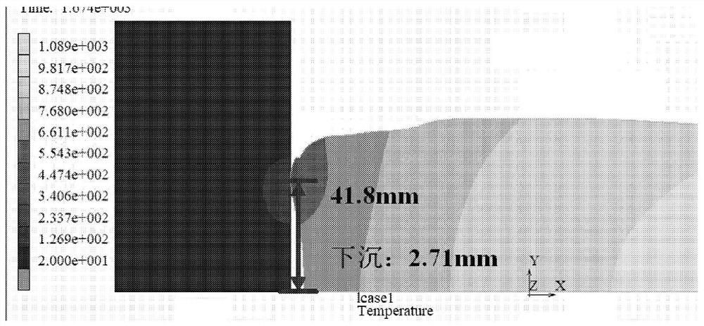 Additive regulation and control method for reducing sinking depth of electric upsetting end face to improve mixed crystals