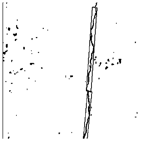 Dynamic detection method for crack of bridge bottom surface