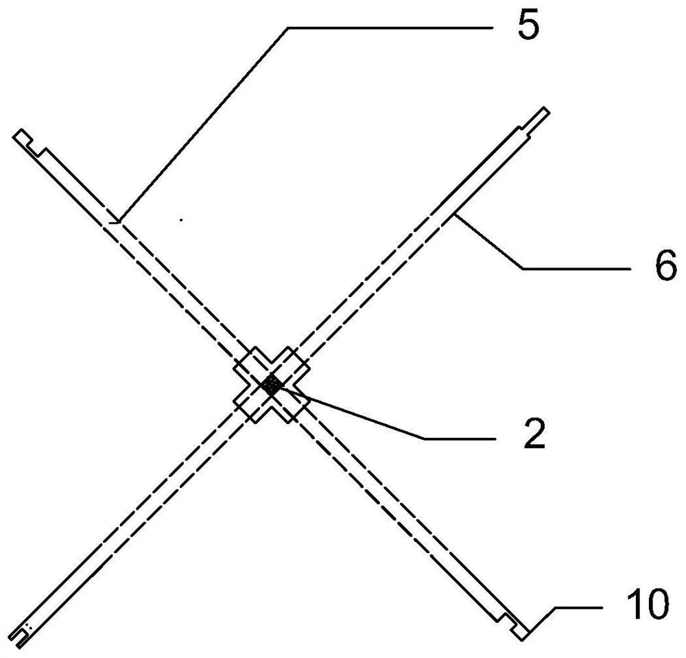 Seawater coral aggregate concrete block with built-in frp reinforcement skeleton and its construction method