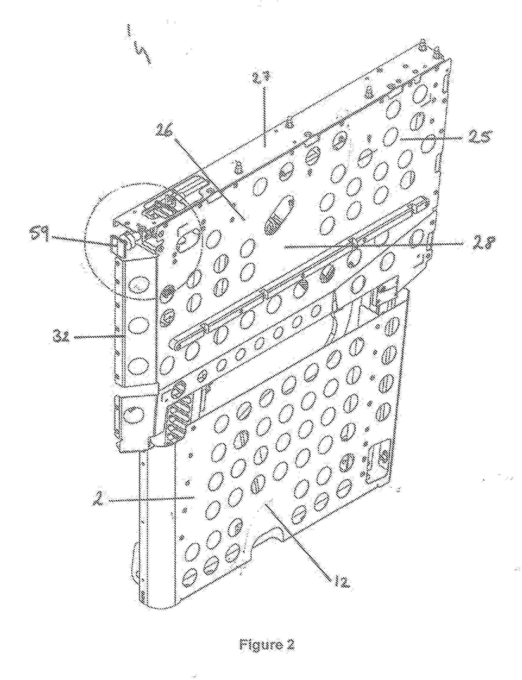 Armrest assembly for aircraft seating