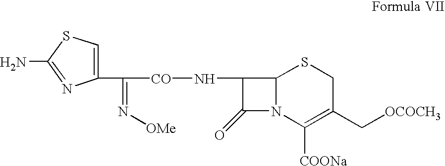 Process for the production of cefotaxime sodium