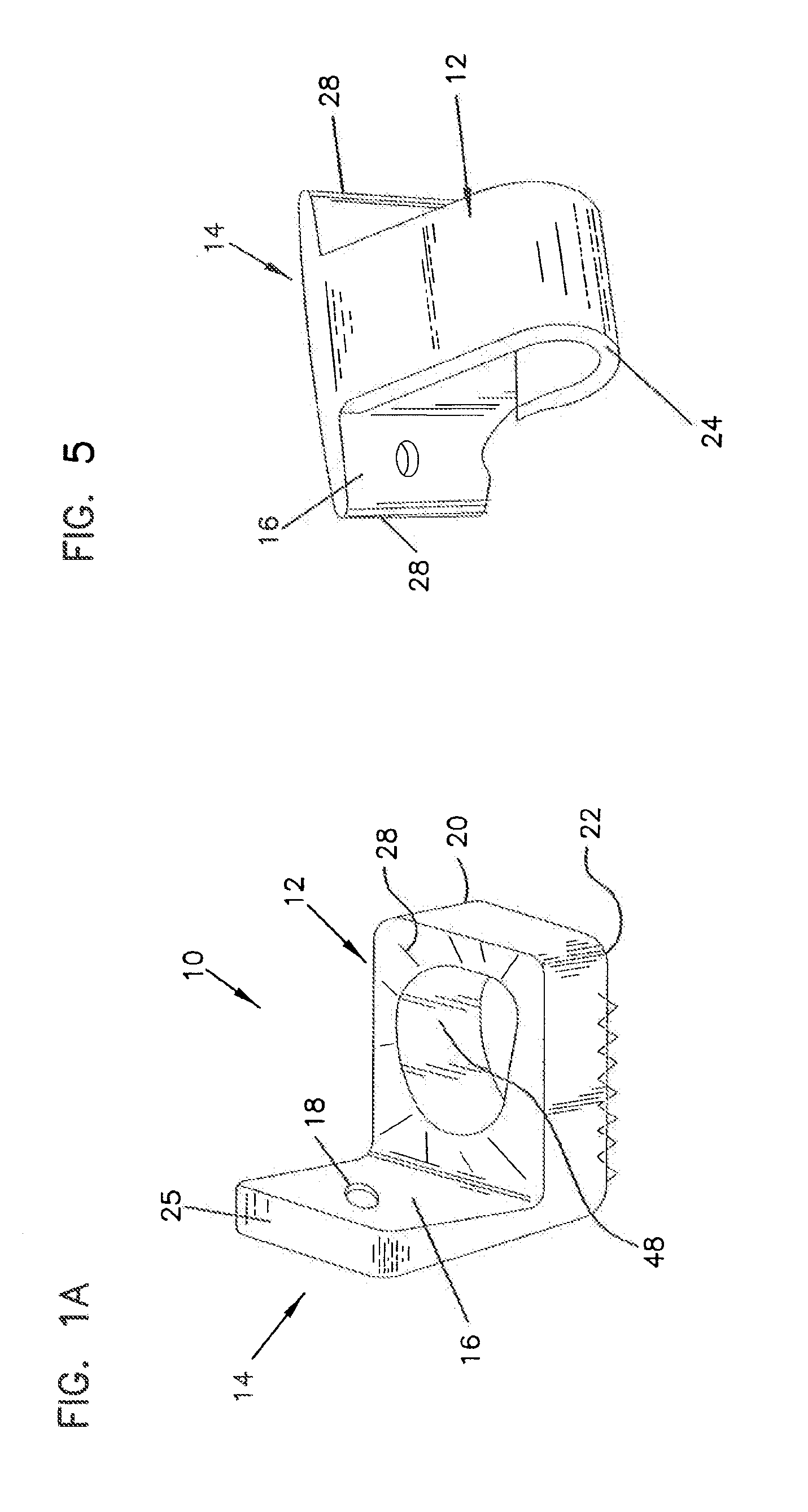 Intervertebral implant with movement resistant structure