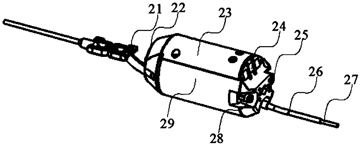 In-pipe maintenance device and maintenance method thereof