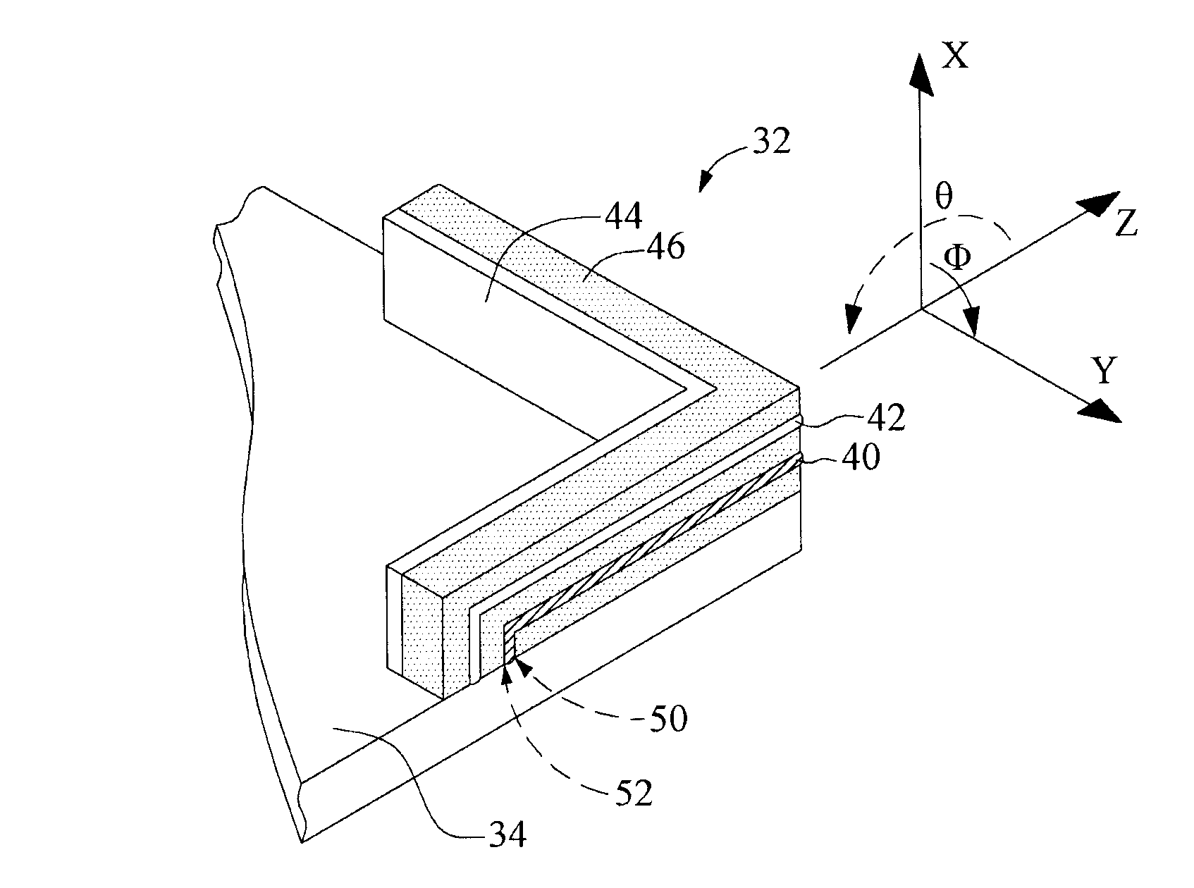 Directional antenna and portable electronic device using the same