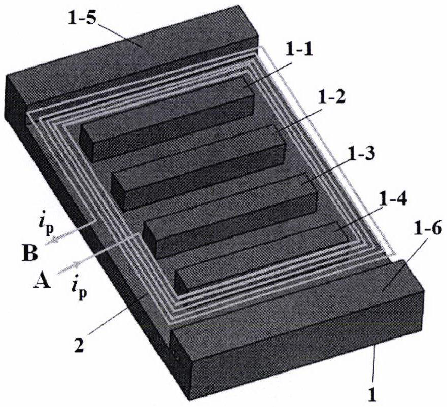 High-voltage transformation ratio LLC resonant converter based on low-turn high-voltage transformation ratio planar transformer and integrated magnetic part