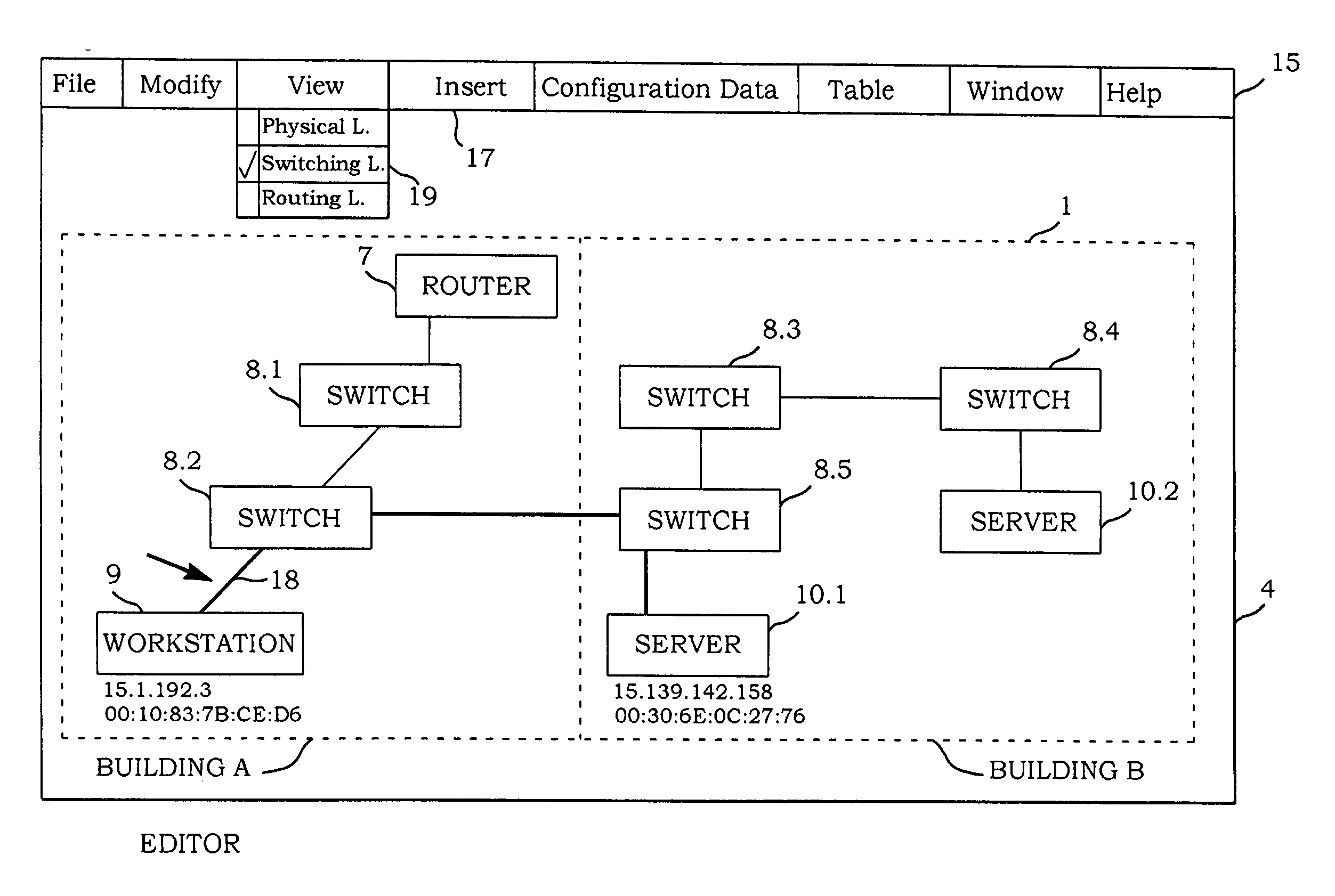 Methods for IT network representation and associated computer program products